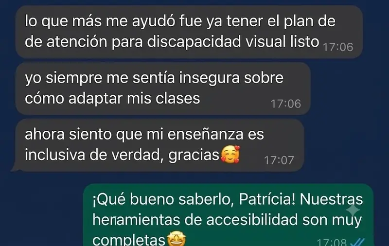 Testimonio real de una docente sobre Mundo Táctil